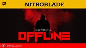 Red Twitch Offline Banner