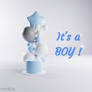 Baby Boy Instagram Post
