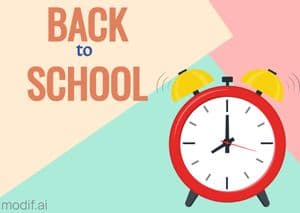 Back to School Card Template