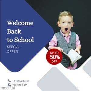 Special Sale Back to School