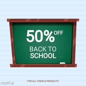 Big Sale for School Items
