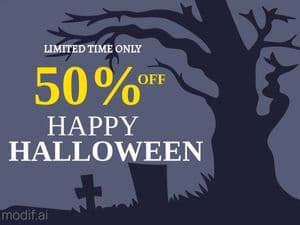 Halloween Discount Offer