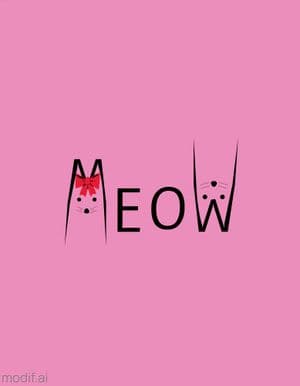Meow Template T-shirt Design