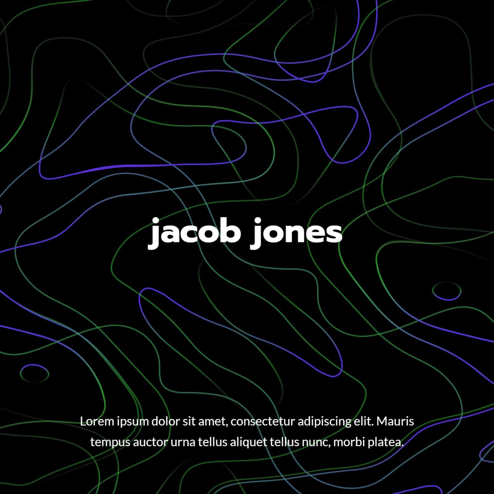 Music Album Cover Template