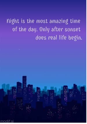 Night City Poster Template