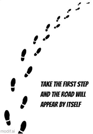 Poster Take the First Step