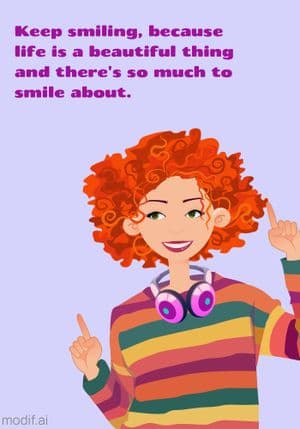 Wall Art Poster Design Smile