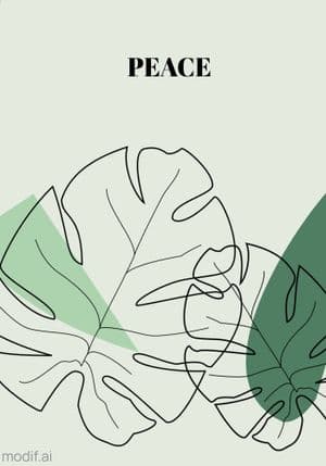 Poster Peace Design Template