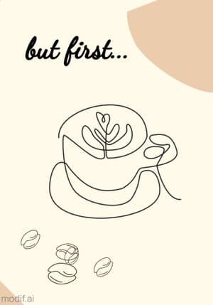 Poster Coffee Template