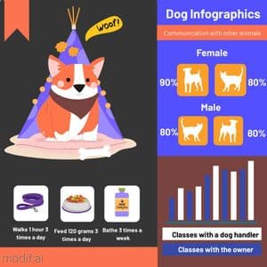 Dog Infographics Template