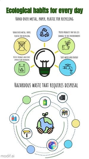 Eco Infographics Template