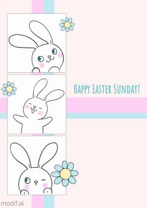 Happy Easter Sunday Template