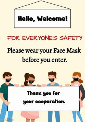 Coronavirus Poster Template