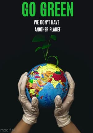 Poster Go Green Template