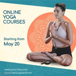 Online Yoga Post Template