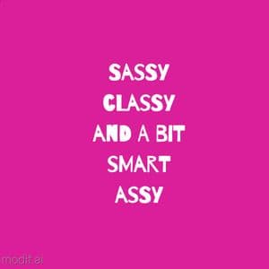 Sassy Girl Mug Design