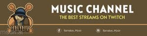 Music Channel Twitch Banner