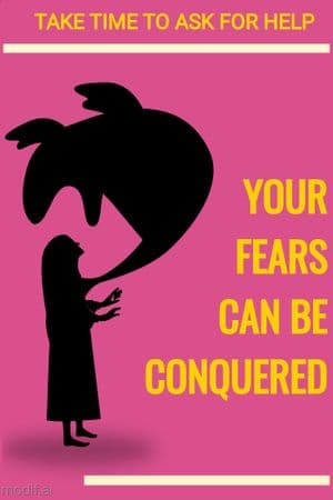 Fight Fear Poster Template