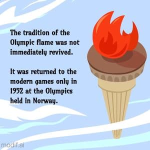Olympic Facts Instagram Post