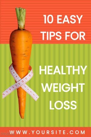 Weight Loss Pinterest Pin