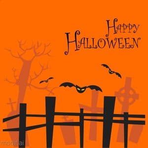 Graveyard Halloween Wishes