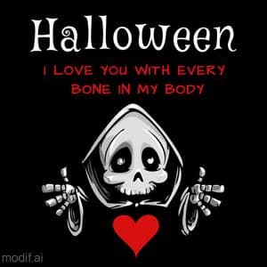 Love Halloween Template