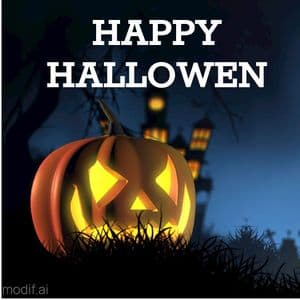 Halloween Wishes Template