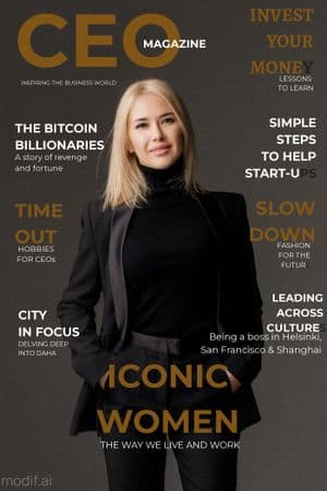 Business Magazine Cover