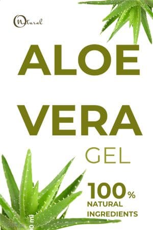 Aloe Vera Gel Label Template