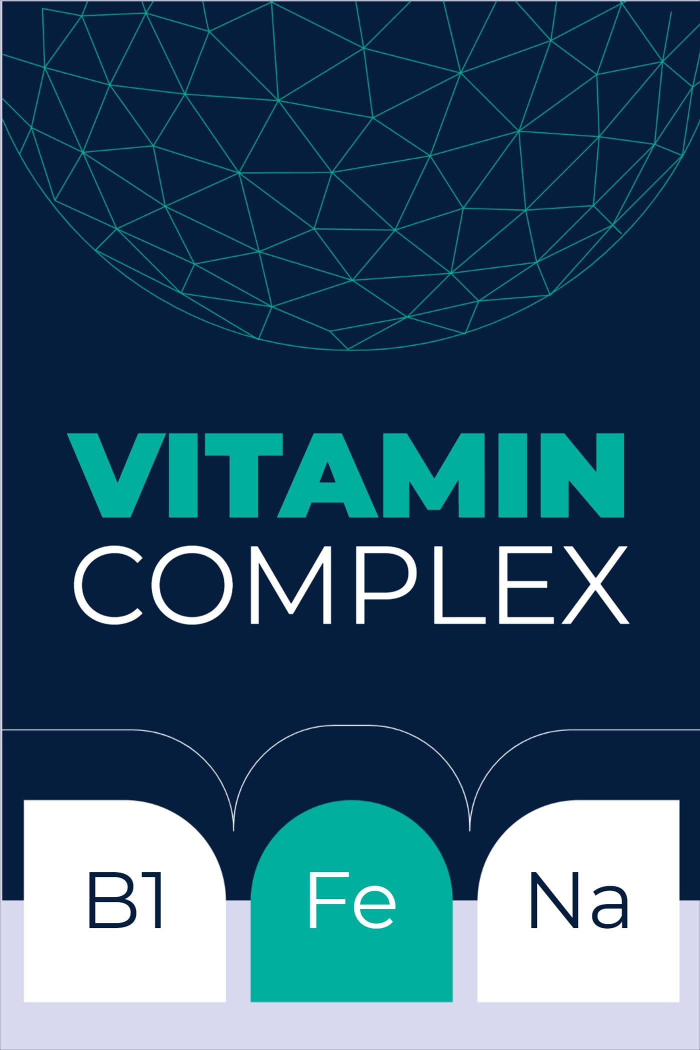 Vitamin Pack Label Template