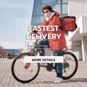 Delivery Ad Banner Template