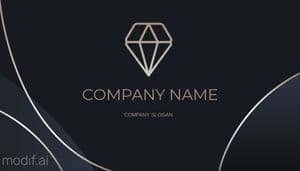 Gold Business Card Template