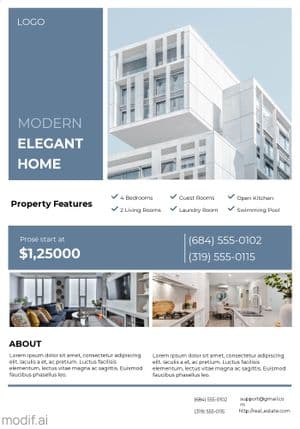 Poster House For Sale 