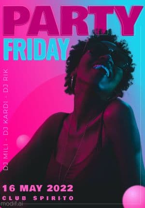 Party Flyer Design Template