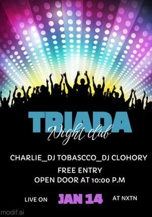 Flyer Night Party Template