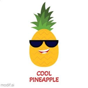 Pineapple Mug Template