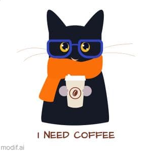 Funny Cat Pillow Design