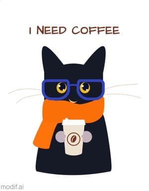 T-Shirt Funny Cat