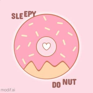 Donut Mug Design Template