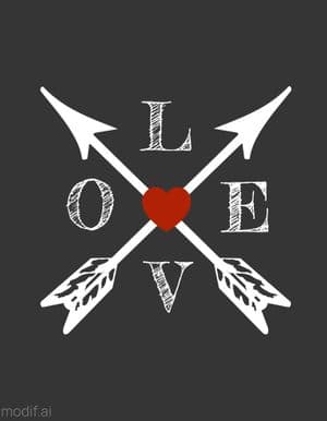 T-shirt Love Template Design