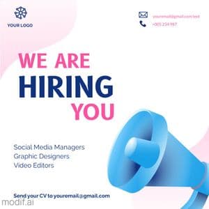 Recruitment Instagram Post
