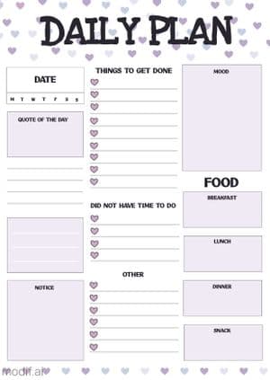 Meal Planner Template