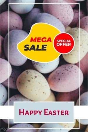 Poster Happy Easter Template
