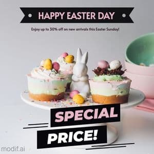 Special Easter Sale Template