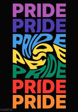 Bright Pride Poster Template