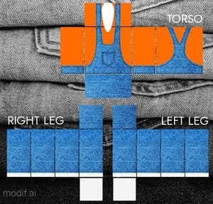 Jumpsuit Template for Roblox