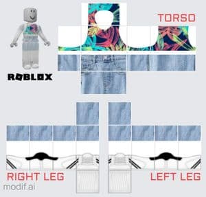 Women's Suit Roblox Template