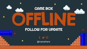 Free Twitch banner OFFLINE