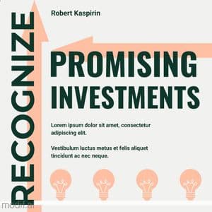 Finance Book Cover Template