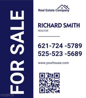 Real Estate Sign Template
